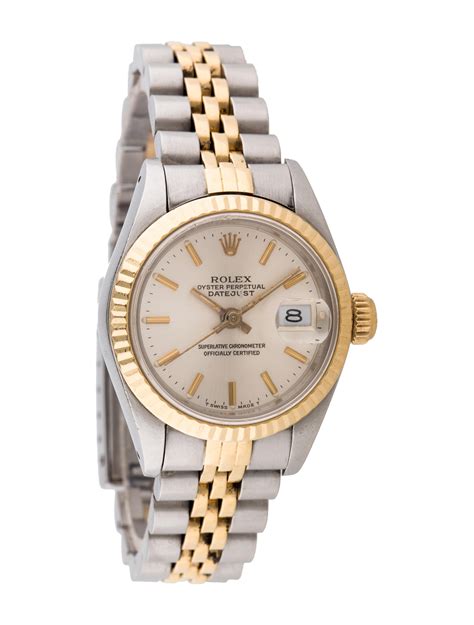 rolex oyster perpetual date lady 6919|rolex model 69173 value.